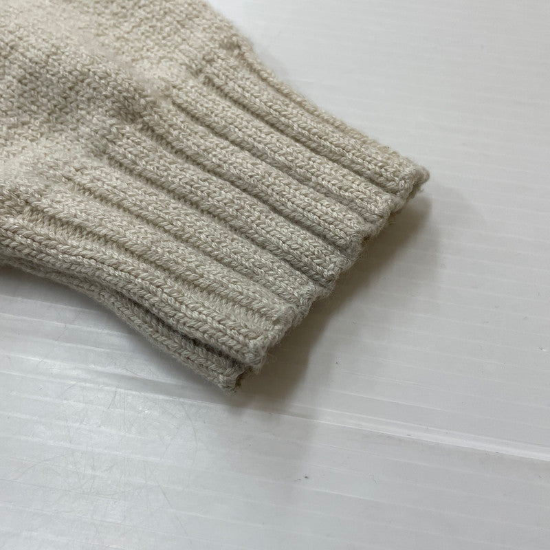 【中古品】【メンズ】 STUSSY ステューシー SURFMAN MERINO COTTON SWEATER 117276 サーフマン メリノコットン セーター 長袖 トップス 142-260123-ks-08-fuz サイズ：S カラー：アイボリー 万代Net店