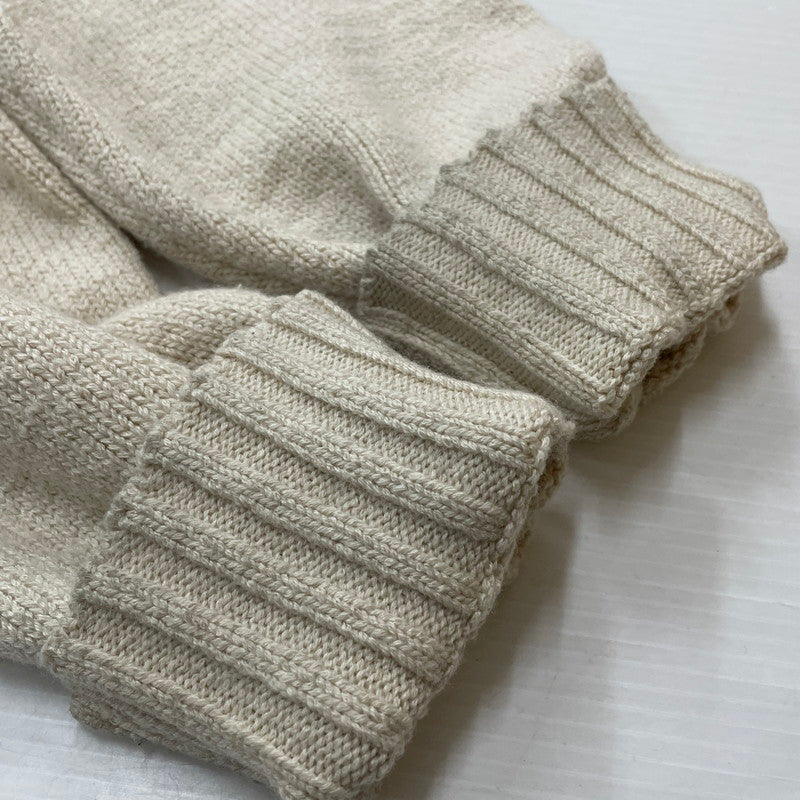 【中古品】【メンズ】 STUSSY ステューシー SURFMAN MERINO COTTON SWEATER 117276 サーフマン メリノコットン セーター 長袖 トップス 142-260123-ks-08-fuz サイズ：S カラー：アイボリー 万代Net店