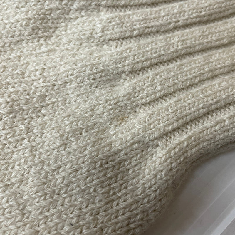 【中古品】【メンズ】 STUSSY ステューシー SURFMAN MERINO COTTON SWEATER 117276 サーフマン メリノコットン セーター 長袖 トップス 142-260123-ks-08-fuz サイズ：S カラー：アイボリー 万代Net店