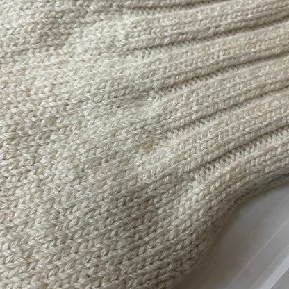 【中古品】【メンズ】 STUSSY ステューシー SURFMAN MERINO COTTON SWEATER 117276 サーフマン メリノコットン セーター 長袖 トップス 142-260123-ks-08-fuz サイズ：S カラー：アイボリー 万代Net店