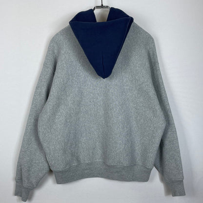 【中古品】【メンズ】 25AW TWO TONE HOODIE 118584 ツートン フーディー トップス プルオーバーパーカー 142-260123-ks-09-fuzh サイズ：S カラー：グレー/ネイビー 万代Net店