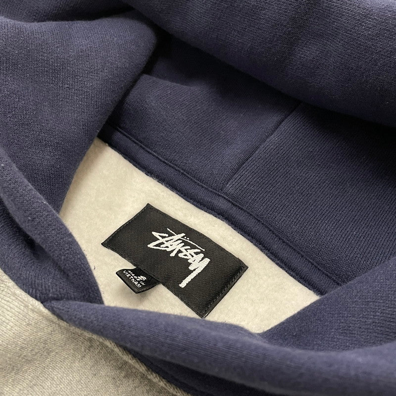 【中古品】【メンズ】 25AW TWO TONE HOODIE 118584 ツートン フーディー トップス プルオーバーパーカー 142-260123-ks-09-fuzh サイズ：S カラー：グレー/ネイビー 万代Net店