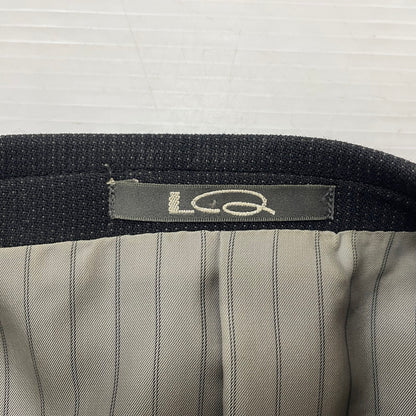 【中古品】【メンズ】 LQ MEN エルキュー・メン DOUBLE SUITJACKET 0373-04-153-75 ダブル スーツ ジャケット ライトアウター 140-260123-ks-13-tei サイズ：M カラー：ブラック 万代Net店