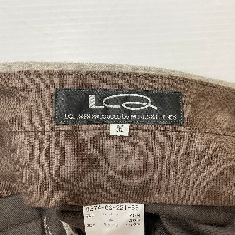 【ジャンク品】【メンズ】 LQ MEN エルキュー・メン SINGLE JACKET SET UP 0374-04-221-83 シングルジャケット セットアップ ライトアウター 140-260123-ks-12-tei サイズ：M カラー：グレー 万代Net店