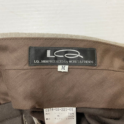 【ジャンク品】【メンズ】 LQ MEN エルキュー・メン SINGLE JACKET SET UP 0374-04-221-83 シングルジャケット セットアップ ライトアウター 140-260123-ks-12-tei サイズ：M カラー：グレー 万代Net店