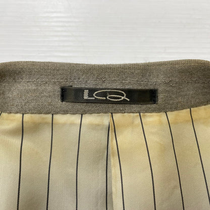 【ジャンク品】【メンズ】 LQ MEN エルキュー・メン SINGLE JACKET SET UP 0374-04-221-83 シングルジャケット セットアップ ライトアウター 140-260123-ks-12-tei サイズ：M カラー：グレー 万代Net店