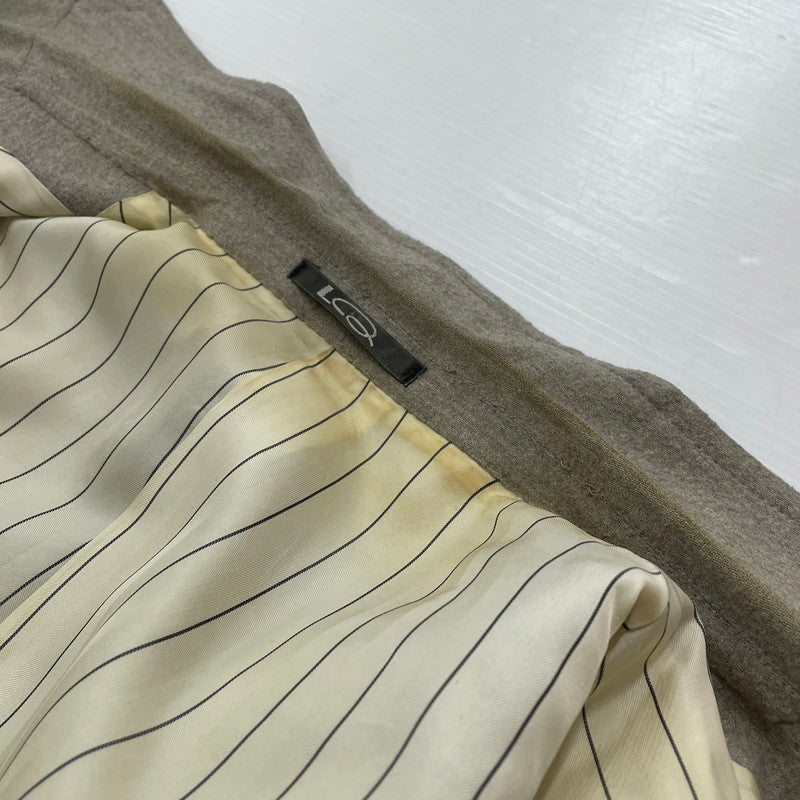 【ジャンク品】【メンズ】 LQ MEN エルキュー・メン SINGLE JACKET SET UP 0374-04-221-83 シングルジャケット セットアップ ライトアウター 140-260123-ks-12-tei サイズ：M カラー：グレー 万代Net店