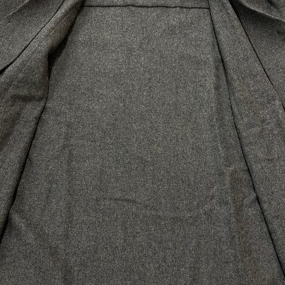 【中古品】【メンズ】 schott ショット LINE 2TONE L/S WOOL SHIRT 782-3220008ライン ツートーン ロングスリーブ ウール シャツ 長袖 トップス 145-260123-ks-14-tei サイズ：XL カラー：チャコールグレー 万代Net店
