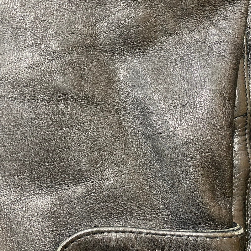【中古品】【メンズ】 KUDSAK クッドサック LEATHER JACKET レザー ジャケット ライトアウター 145-260123-yy-08-tei サイズ：XXL カラー：ブラック 万代Net店