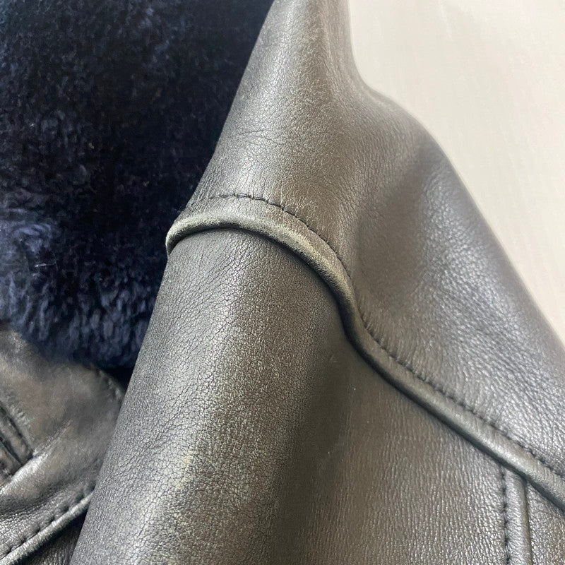 【中古品】【メンズ】 KUDSAK クッドサック LEATHER JACKET レザー ジャケット ライトアウター 145-260123-yy-08-tei サイズ：XXL カラー：ブラック 万代Net店