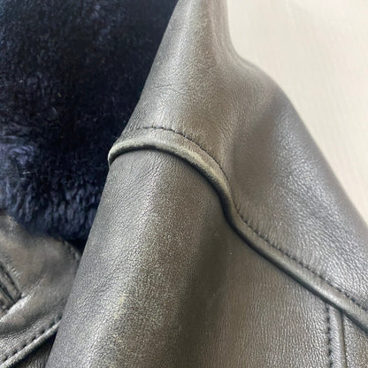 【中古品】【メンズ】 KUDSAK クッドサック LEATHER JACKET レザー ジャケット ライトアウター 145-260123-yy-08-tei サイズ：XXL カラー：ブラック 万代Net店