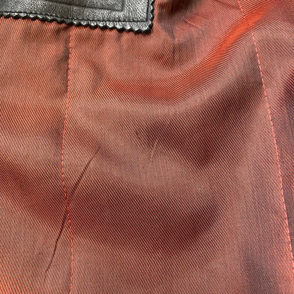 【中古品】【メンズ】 KUDSAK クッドサック LEATHER JACKET レザー ジャケット ライトアウター 145-260123-yy-08-tei サイズ：XXL カラー：ブラック 万代Net店