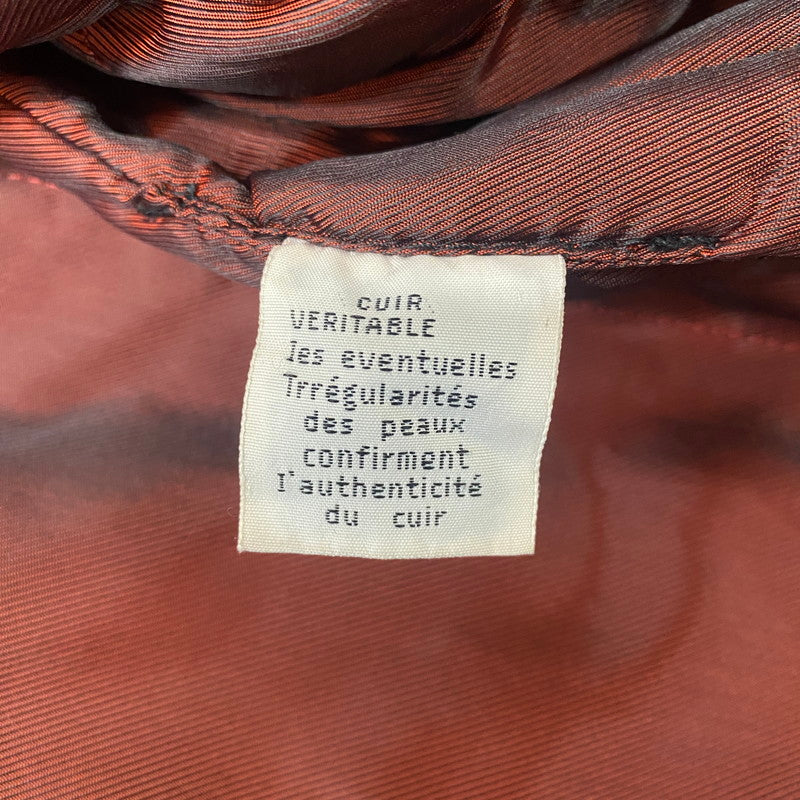 【中古品】【メンズ】 KUDSAK クッドサック LEATHER JACKET レザー ジャケット ライトアウター 145-260123-yy-08-tei サイズ：XXL カラー：ブラック 万代Net店