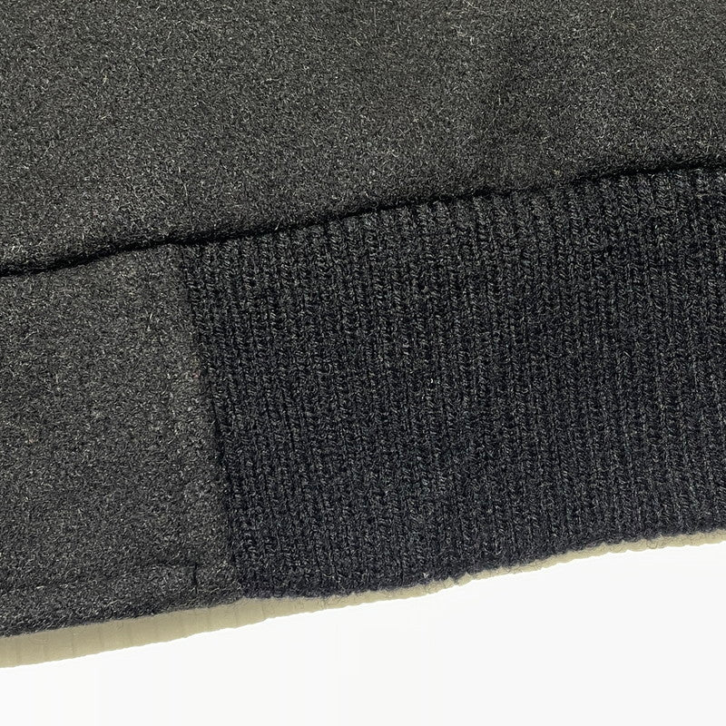 【中古品】【メンズ】 NEWZLAND ニュージーランド WOOL STADIUM JUMPER ウール スタジャン アウター 145-260807-sa-17-tei サイズ：2XL カラー：ブラック 万代Net店