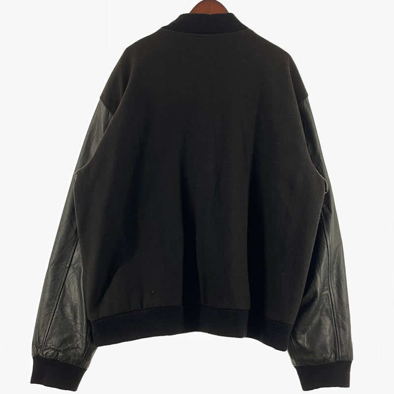 【中古品】【メンズ】 NEWZLAND ニュージーランド WOOL STADIUM JUMPER ウール スタジャン アウター 145-260807-sa-17-tei サイズ：2XL カラー：ブラック 万代Net店