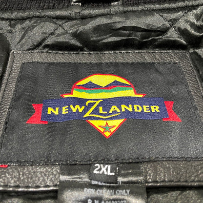 【中古品】【メンズ】 NEWZLAND ニュージーランド WOOL STADIUM JUMPER ウール スタジャン アウター 145-260807-sa-17-tei サイズ：2XL カラー：ブラック 万代Net店