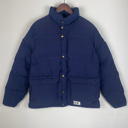 【中古品】【メンズ】 CAMP7 キャンプセブン 70~80's DOWN JACKET VINTAGE 70~80年代 ダウンジャケット アウター USA製 ヴィンテージ 144-260123-yy-05-tei サイズ：M カラー：ネイビー 万代Net店