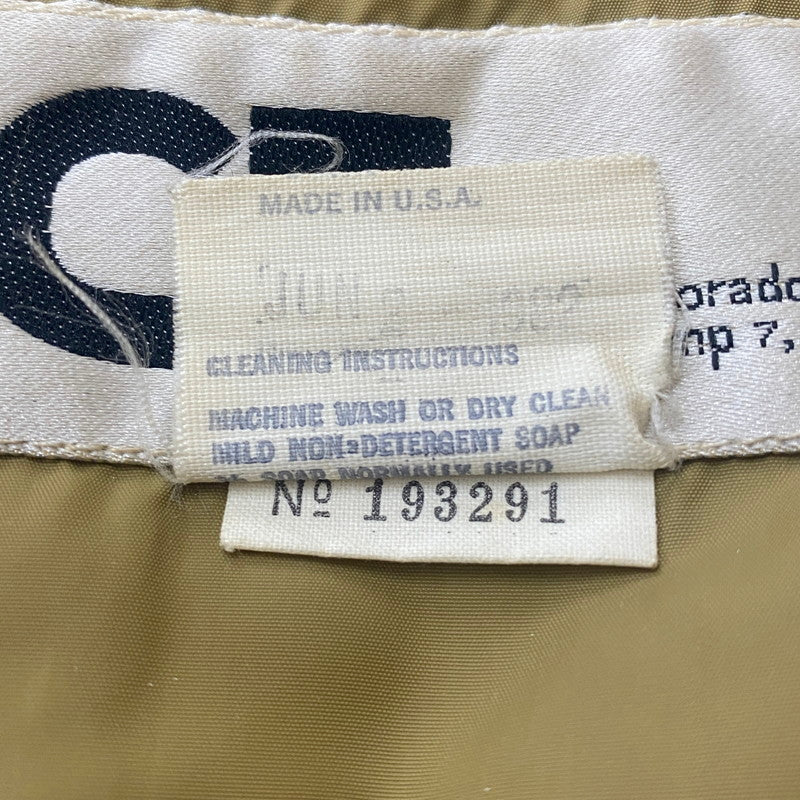 【中古品】【メンズ】 CAMP7 キャンプセブン 70~80's DOWN JACKET VINTAGE 70~80年代 ダウンジャケット アウター USA製 ヴィンテージ 144-260123-yy-05-tei サイズ：M カラー：ネイビー 万代Net店