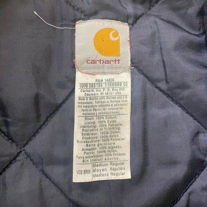 【現状渡し品】【メンズ】 Carhartt カーハート DUCK VEST ダック ベスト ライトアウター 145-260123-yy-01-fuz サイズ：M カラー：ベージュ 万代Net店