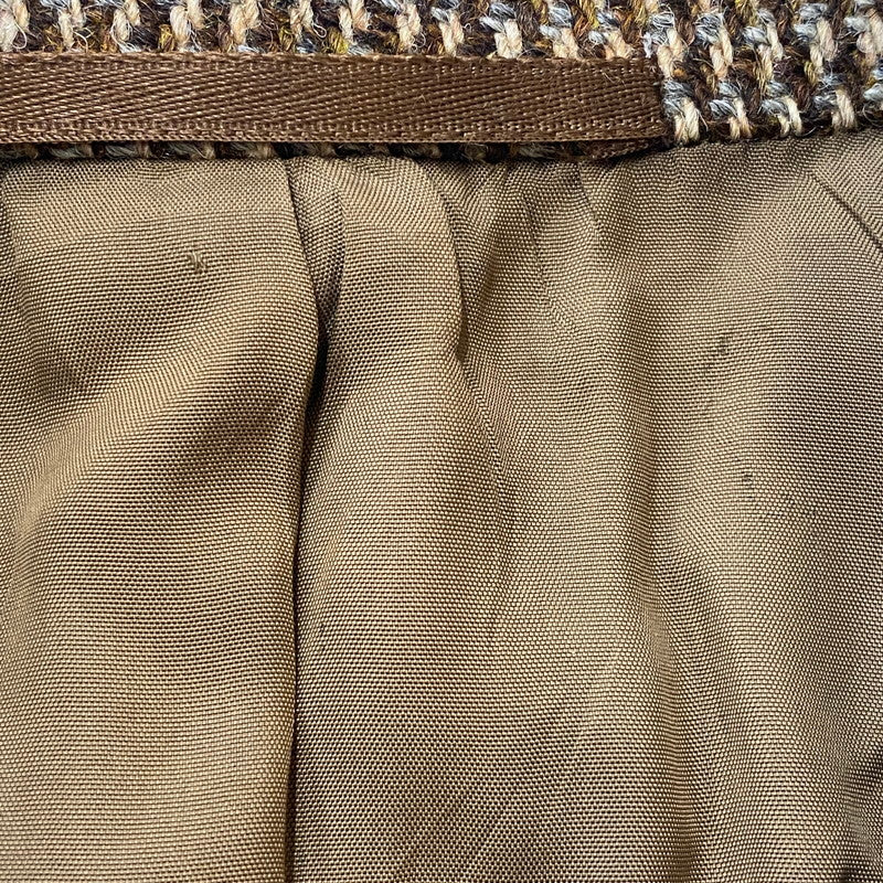 【現状渡し品】【メンズ】 HARRIS TWEED ハリスツイード TAILORED JACKET テーラードジャケット ライトアウター 145-260123-yy-11-tei サイズ：不明 カラー：ブラウン 万代Net店