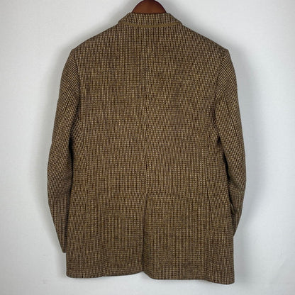 【現状渡し品】【メンズ】 HARRIS TWEED ハリスツイード TAILORED JACKET テーラードジャケット ライトアウター 145-260123-yy-11-tei サイズ：不明 カラー：ブラウン 万代Net店