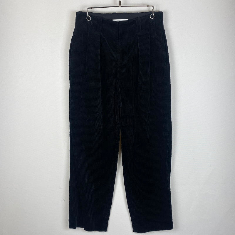 【中古品】【メンズ】 ETHOSENS エトセンス E220-703 CORDUROY PANT コーデュロイ パンツ ボトムス 151-260123-yy-12-tei サイズ：2 カラー：ブラック 万代Net店
