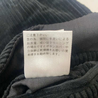 【中古品】【メンズ】 ETHOSENS エトセンス E220-703 CORDUROY PANT コーデュロイ パンツ ボトムス 151-260123-yy-12-tei サイズ：2 カラー：ブラック 万代Net店