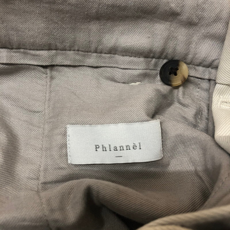 【中古品】【メンズ】 PHLANNEL フランネル TAILORED JACKET SET UP BBZ2092207A0001 BBZ2092202A0001 テーラードジャケット セットアップ ライトアウター ボトムス 140-260124-yy-04-tei サイズ：3 カラー：アイボリー 万代Net店