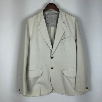 【中古品】【メンズ】 PHLANNEL フランネル TAILORED JACKET SET UP BBZ2092207A0001 BBZ2092202A0001 テーラードジャケット セットアップ ライトアウター ボトムス 140-260124-yy-04-tei サイズ：3 カラー：アイボリー 万代Net店