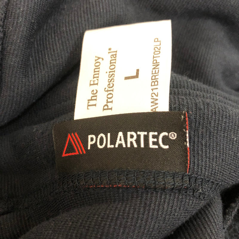 【中古品】【メンズ】 THE ENNOY PROFESSIONAL ザ エンノイ プロフェッショナル 21AW POLARTEC FLEECE PANTS AW21BRENPT02LP ポーラテック フリース パンツ ボトムス 151-260124-yy-07-fuzh サイズ：L カラー：ネイビー 万代Net店