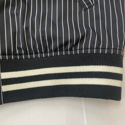 【中古品】【メンズ】 × COMME des GARCONS SHIRT コムデギャルソンシャツ 別注 コラボ REVERSIBLE VARSITY BASEBALL JACKET リバーシブル バーシティ ベースボール ジャケット ライトアウター 149-260123-yy-13-fuzh サイズ：M カラー：ブラック 万代Net店
