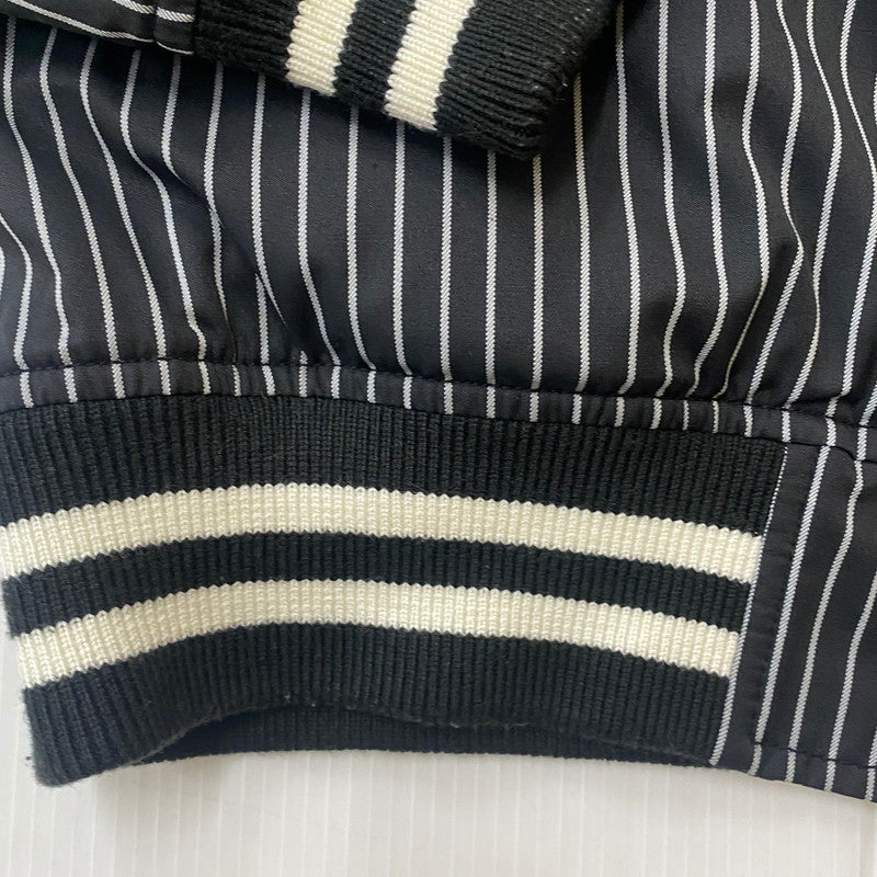 【中古品】【メンズ】 × COMME des GARCONS SHIRT コムデギャルソンシャツ 別注 コラボ REVERSIBLE VARSITY BASEBALL JACKET リバーシブル バーシティ ベースボール ジャケット ライトアウター 149-260123-yy-13-fuzh サイズ：M カラー：ブラック 万代Net店