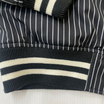 【中古品】【メンズ】 × COMME des GARCONS SHIRT コムデギャルソンシャツ 別注 コラボ REVERSIBLE VARSITY BASEBALL JACKET リバーシブル バーシティ ベースボール ジャケット ライトアウター 149-260123-yy-13-fuzh サイズ：M カラー：ブラック 万代Net店