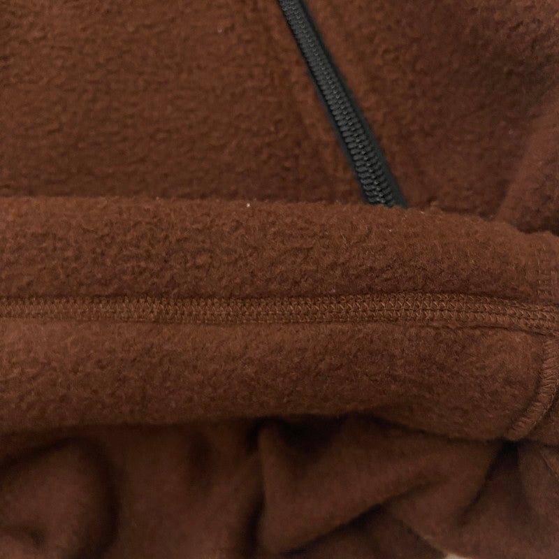 【中古品】【メンズ】 Supreme シュプリーム × THE NORTH FACE ザ・ノースフェイス 別注 コラボ 22AW STEEP TECH FLEECE PULLOVER スティープ テック フリース プルオーバー ライトアウター フリースジャケット 149-260123-yy-14-tei サイズ：M カラー：ブラウン 万代Net店