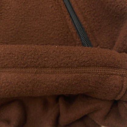 【中古品】【メンズ】 Supreme シュプリーム × THE NORTH FACE ザ・ノースフェイス 別注 コラボ 22AW STEEP TECH FLEECE PULLOVER スティープ テック フリース プルオーバー ライトアウター フリースジャケット 149-260123-yy-14-tei サイズ：M カラー：ブラウン 万代Net店