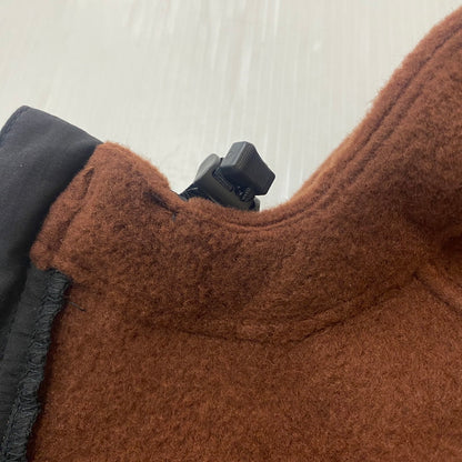 【中古品】【メンズ】 Supreme シュプリーム × THE NORTH FACE ザ・ノースフェイス 別注 コラボ 22AW STEEP TECH FLEECE PULLOVER スティープ テック フリース プルオーバー ライトアウター フリースジャケット 149-260123-yy-14-tei サイズ：M カラー：ブラウン 万代Net店