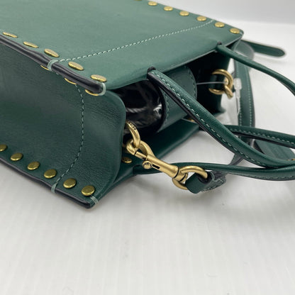 【中古品】【レディース】 COACH コーチ MINI CASING TOTE RIVET CC385 ミニ カシン トート リベット カバン 180-260817-sa-24-teih カラー：グリーン 万代Net店
