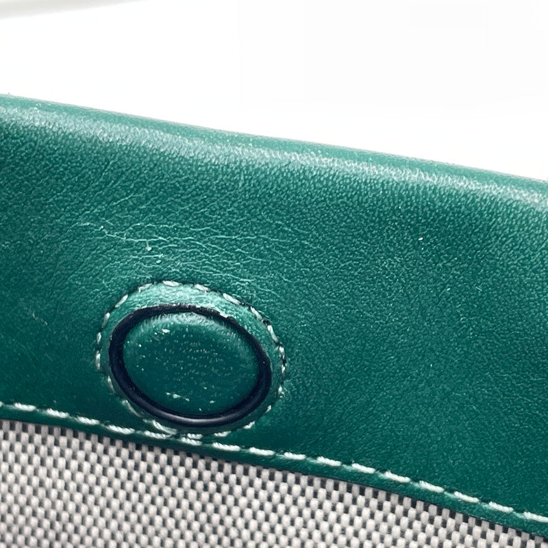 【中古品】【レディース】 COACH コーチ MINI CASING TOTE RIVET CC385 ミニ カシン トート リベット カバン 180-260817-sa-24-teih カラー：グリーン 万代Net店