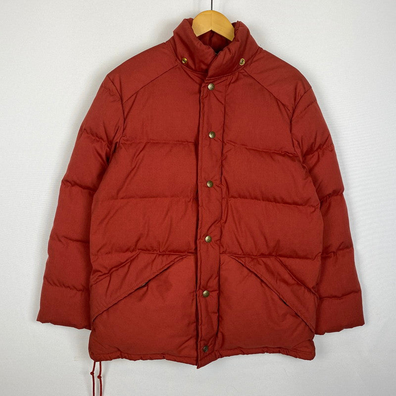 【中古品】【メンズ】 Eddie Bauer エディー・バウアー 70～80's DOWN JACKET VINTAGE 70～80年代　ダウンジャケット アウター ヴィンテージ ロケットタロン 144-260126-ks-15-tei サイズ：XS カラー：オレンジ 万代Net店