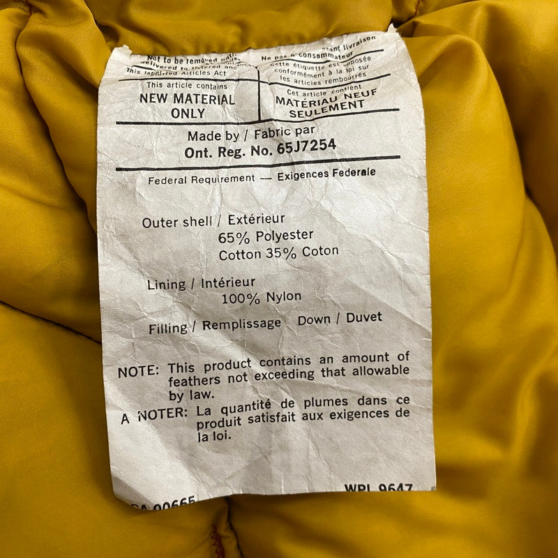 【中古品】【メンズ】 Eddie Bauer エディー・バウアー 70～80's DOWN JACKET VINTAGE 70～80年代　ダウンジャケット アウター ヴィンテージ ロケットタロン 144-260126-ks-15-tei サイズ：XS カラー：オレンジ 万代Net店