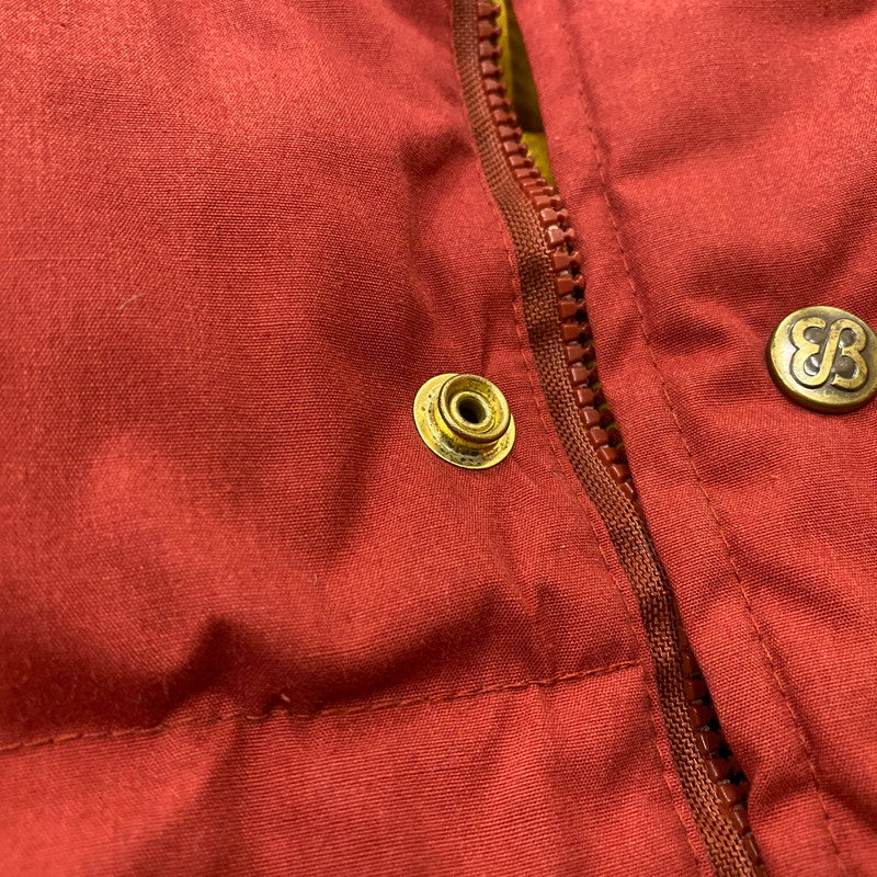 【中古品】【メンズ】 Eddie Bauer エディー・バウアー 70～80's DOWN JACKET VINTAGE 70～80年代　ダウンジャケット アウター ヴィンテージ ロケットタロン 144-260126-ks-15-tei サイズ：XS カラー：オレンジ 万代Net店