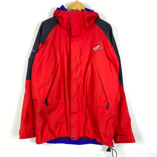 【現状渡し品】【メンズ】 MOUNTAIN EQUIPMENT マウンテンイクィップメント 90's MOUNTAIN PARKA 90年代 マウンテン パーカ ライトアウター GORE-TEX 144-260126-ks-17-tei サイズ：M カラー：レッド/ブラック 万代Net店