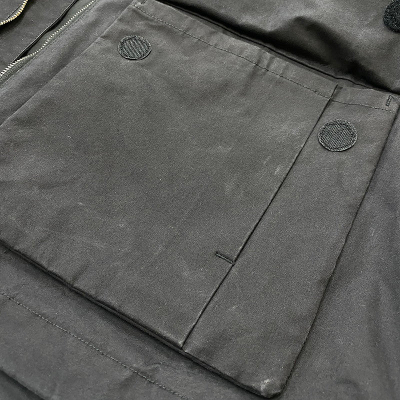 【中古品】【メンズ】 markaware マーカウェア HEAVY ALL WEATHER CLOTH CARRY ALL JACKET A23C-08BL01C ヘビーオール ウェザー クロスキャリーオール ジャケット ライトアウター 140-260126-ks-09-fuz サイズ：3 カラー：ブラック 万代Net店