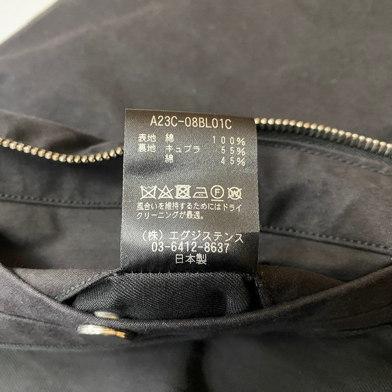 【中古品】【メンズ】 markaware マーカウェア HEAVY ALL WEATHER CLOTH CARRY ALL JACKET A23C-08BL01C ヘビーオール ウェザー クロスキャリーオール ジャケット ライトアウター 140-260126-ks-09-fuz サイズ：3 カラー：ブラック 万代Net店