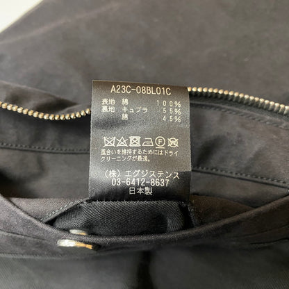 【中古品】【メンズ】 markaware マーカウェア HEAVY ALL WEATHER CLOTH CARRY ALL JACKET A23C-08BL01C ヘビーオール ウェザー クロスキャリーオール ジャケット ライトアウター 140-260126-ks-09-fuz サイズ：3 カラー：ブラック 万代Net店