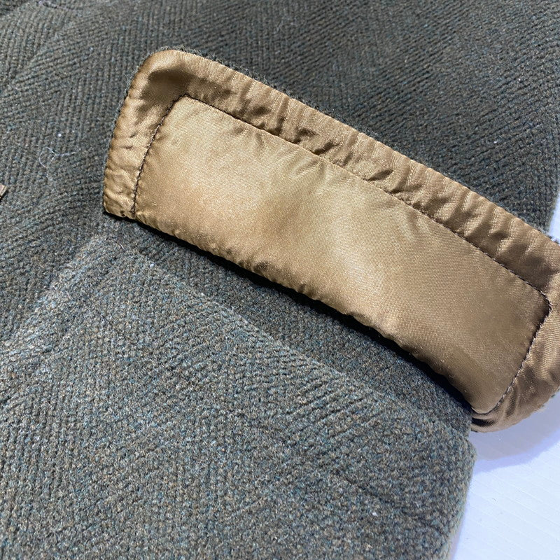 【中古品】【メンズ】 MONTGOMERY モンゴメリー DUFFEL COAT ダッフルコート アウター イングランド製 147-260126-ks-06-tei サイズ：USA8 カラー：モスグリーン 万代Net店