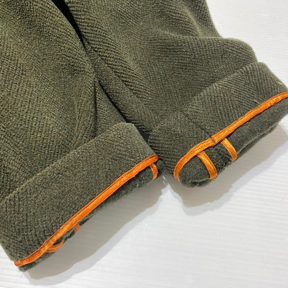 【中古品】【メンズ】 MONTGOMERY モンゴメリー DUFFEL COAT ダッフルコート アウター イングランド製 147-260126-ks-06-tei サイズ：USA8 カラー：モスグリーン 万代Net店