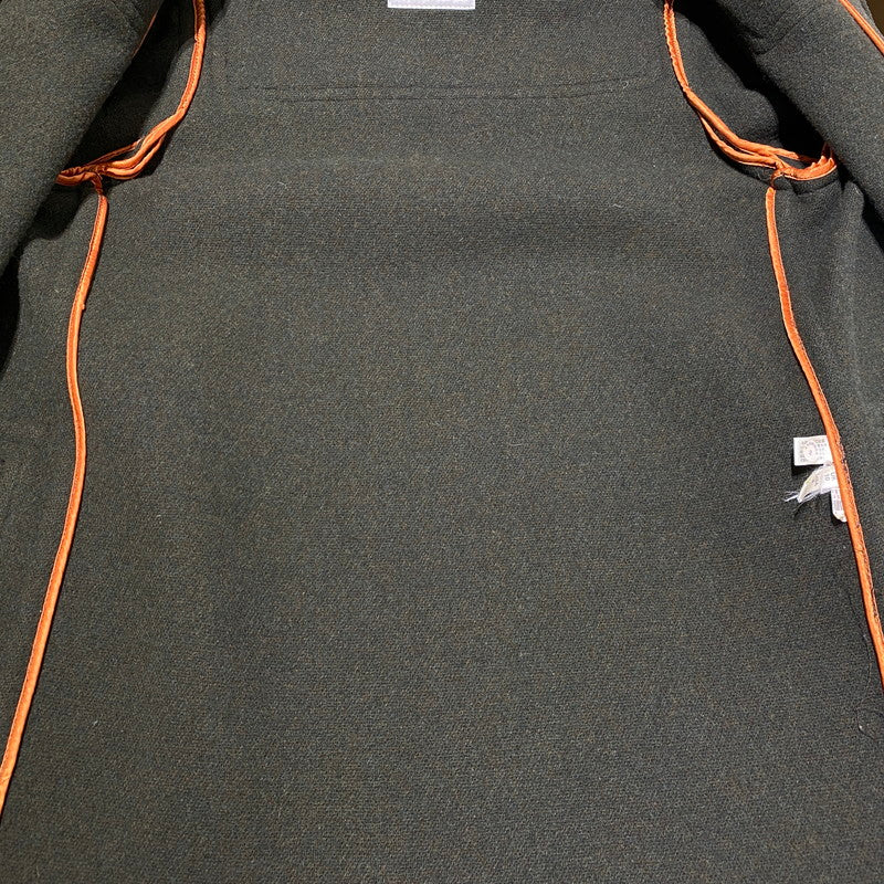 【中古品】【メンズ】 MONTGOMERY モンゴメリー DUFFEL COAT ダッフルコート アウター イングランド製 147-260126-ks-06-tei サイズ：USA8 カラー：モスグリーン 万代Net店