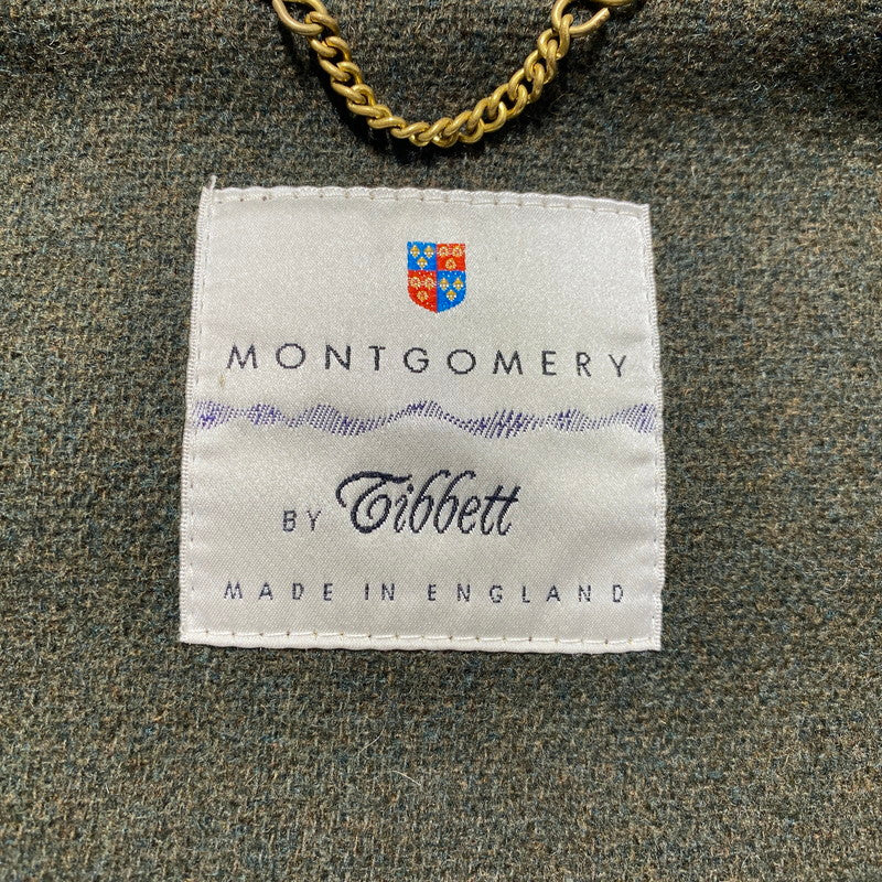【中古品】【メンズ】 MONTGOMERY モンゴメリー DUFFEL COAT ダッフルコート アウター イングランド製 147-260126-ks-06-tei サイズ：USA8 カラー：モスグリーン 万代Net店