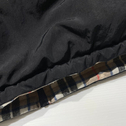 【中古品】【メンズ】 Supreme シュプリーム 24AW REVERSIBLE PUFFER JACKET リバーシブル パファー ジャケット アウター 149-260126-yo-13-tei サイズ：XL カラー：ブラック/ベージュ 万代Net店
